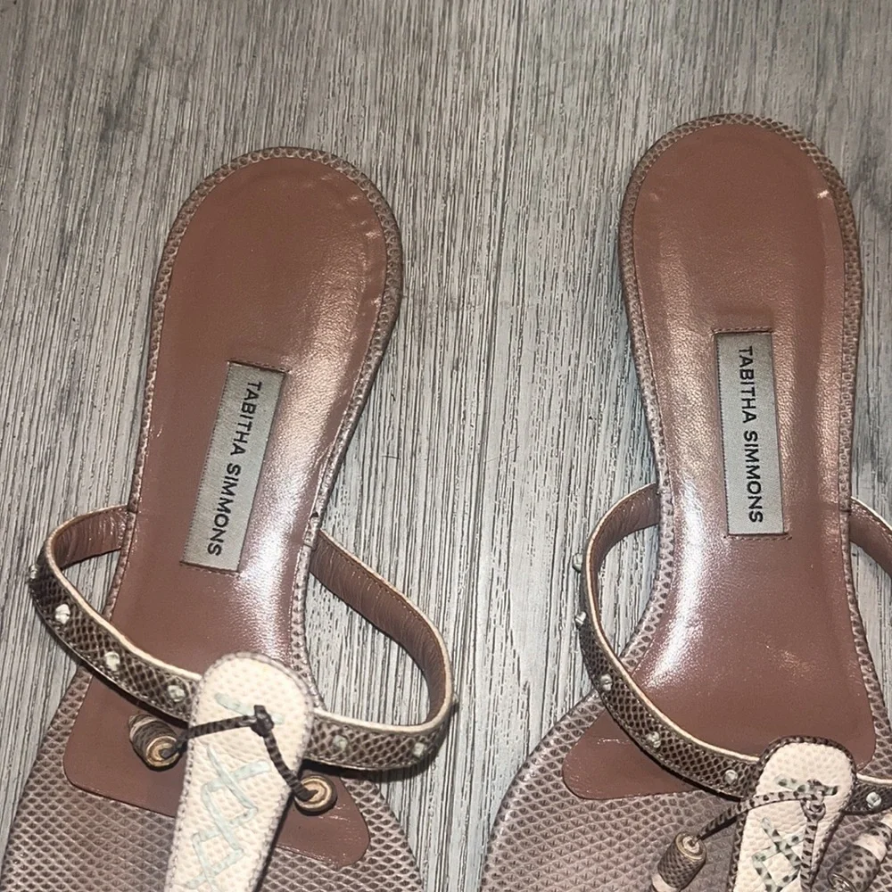 Like new Tabitha Simmons sandals.